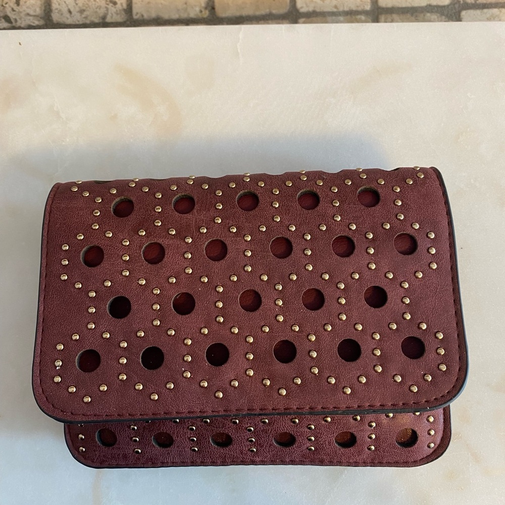 Leather cross body bag. Comfy, looks like handmade. Bought at APP State. Market.